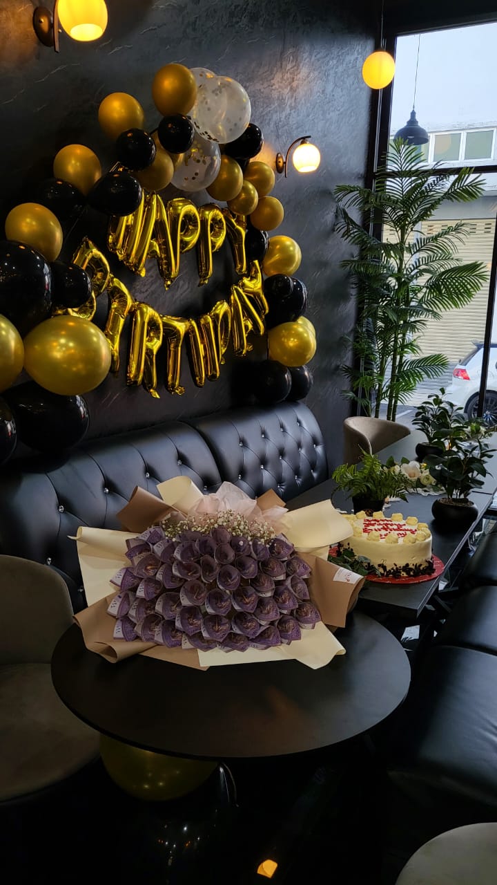 Birthday setup at Ayumy Cafe 2